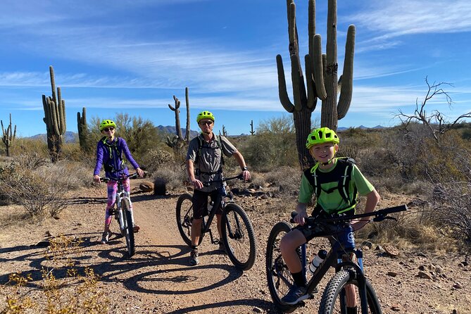 2 Hour Sonoran Desert Private Guided Mountain Bike Tour - Meeting Point at 28777 N Pima Rd: Simple Start, Easy Finish