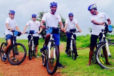 Aguada Hill Cycling Tour from Nerul - Biking Sinquirim Mangroves and Candolim Fishing Villages