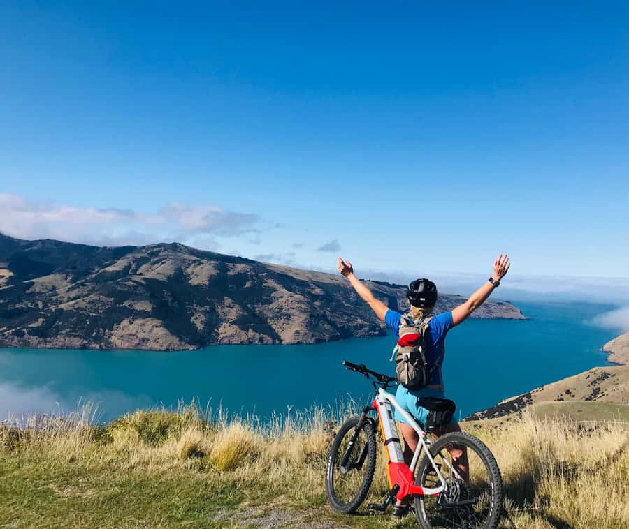 Akaroa: Guided Electric Mountain Bike Tour-Lava Loop - The Lava Loop is built around one big payoff