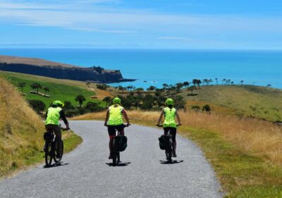 Akaroa: Guided Electric Mountain Bike Tour-Lava Loop - Electric assist: how the Scott/Trek bikes change the whole ride