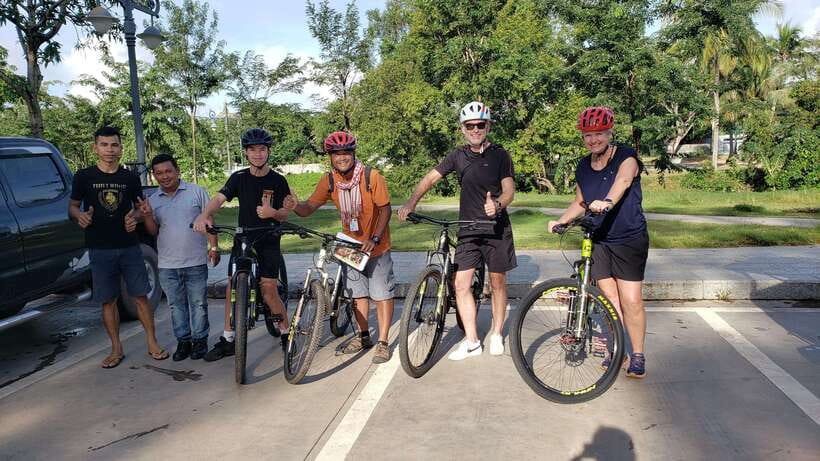 Angkor Jungle Biking Adventure Private Cycling Tour - Angkor Thom, Bayon, and the royal zone: gates and face towers