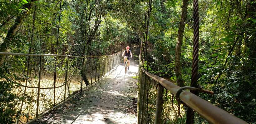Angkor Jungle Biking Adventure Private Cycling Tour - Your day on the bike: pace, distance, and what 8 hours adds up to