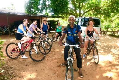 Anuradhapura Heritage Mountain bike / bicycle Tour - Stop 4–7: Kuttam Pokuna, Eth Pokuna, Sandakada pahana, and Basawkkulama Tank
