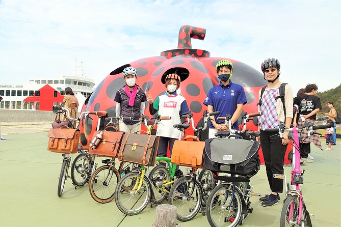 Art Island Naoshima BROMPTON Slow Cycling Tour - Stop 1: Akakabocha and the Power of Starting Strong