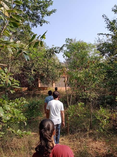 Auroville: Nature Trail Forest Cycling Adventure - Meeting at the Blue Shed and Getting Set Up Fast