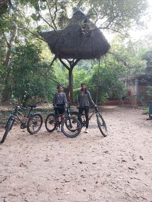 Auroville: Nature Trail Forest Cycling Adventure - Small Group, Two Languages, and Sharan’s Style of Teaching