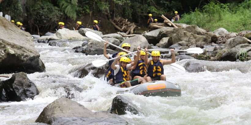 Bali: Mountain Bike Tour and River Rafting with Lunch - Key highlights you’ll remember