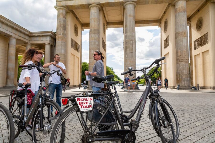 Berlin Wall History Small Group Cycling Tour - Government Bank and the Parliament of Trees: A Modern Lens on Old Tensions