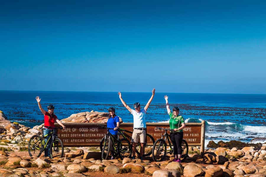 Cape Town: 9-hour Cape Point Private Guided Cycling Tour - From your Cape Town hotel to the Cape Peninsula National Park