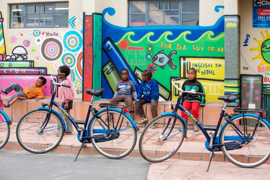 Cape Town: Cultural Cycling Tour - The real story is told by the local Xhosa guide (and you get to ask questions)