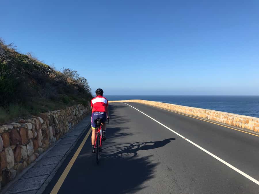 Cape Town: Peninsula Road Bike Tour - Cape Point and ostriches: a fun detour from pure scenery