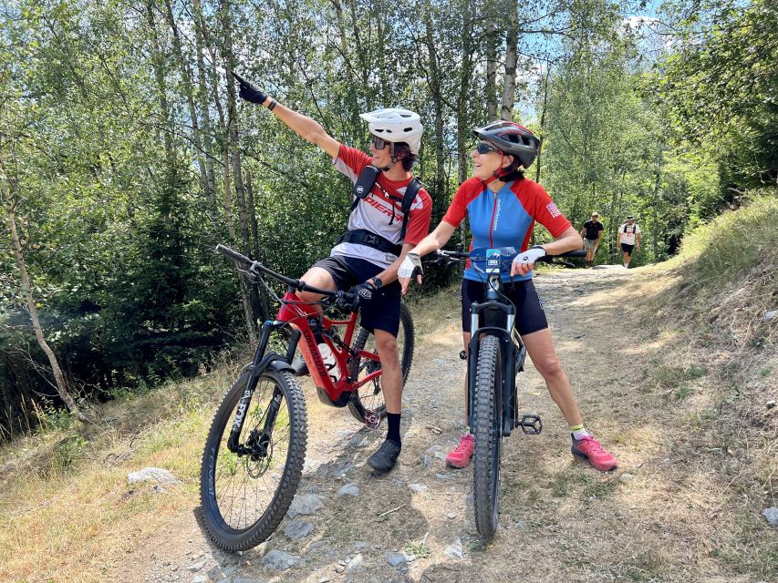 Chamonix, discovery of the valley by electric mountain bike - The route plan: woods, torrents, and trails you can actually enjoy