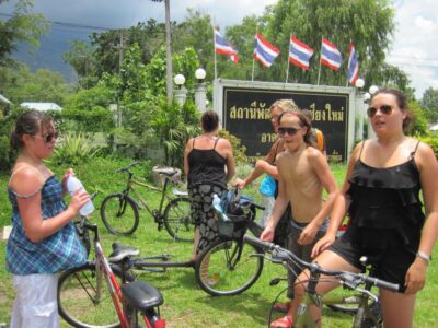 Chiang Mai: 24 km Leisure Cycling & swim Lake Huay Tueng Tao - The 24 km ride: not too hard, but not a stroll