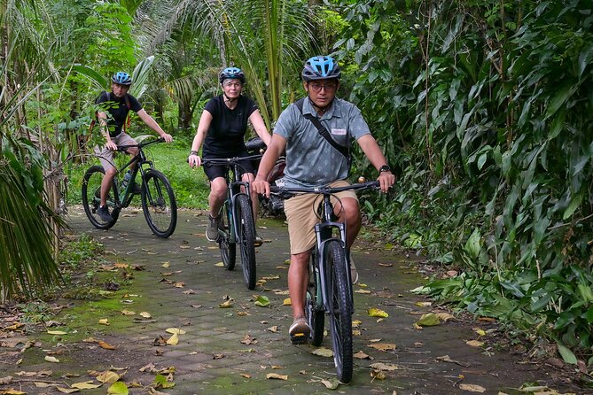 Cycling and Cooking Class in Ubud - Stop-by-stop route feel: from Sayan to Bongkasa