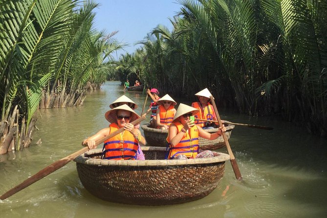 Cycling, Buffalo, Basket Boat ride in Hoi An - Cycling to Cam Thanh: narrow roads, paddies, and farms
