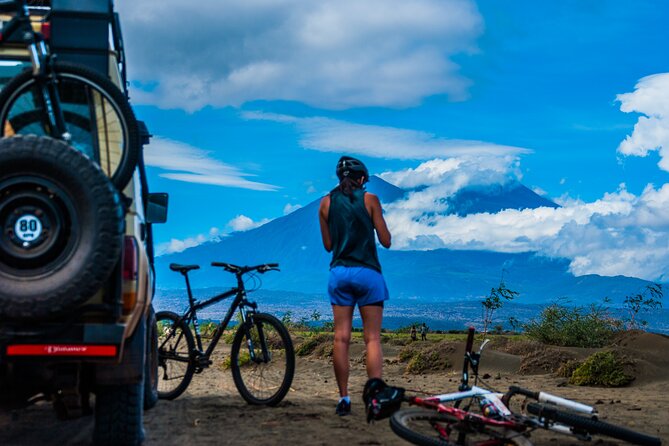 Cycling from Kilimanjaro to Ngorongoro Crater - Day 3: the longest ride, built on easier tarmac and colorful village life