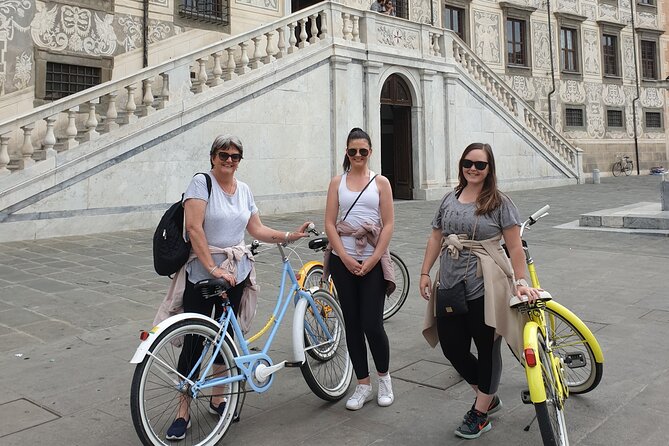 Cycling Pisa highlights & hidden treasures - half day tour - Borgo Stretto: loggias, Galileo, and small-history clues