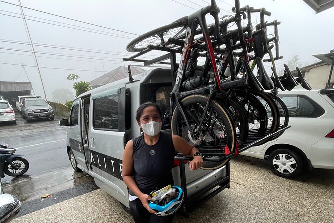 Cycling tour support and evacuation car - Where this private support setup shines best