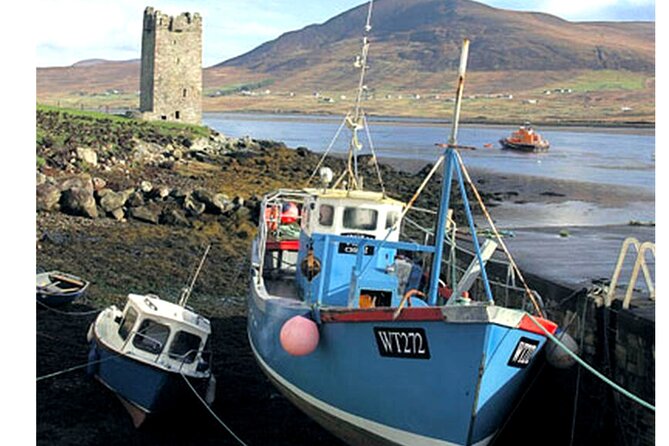 Cycling Westport & the Great Western green way. Mayo. Self-guided - Stop 3: Mallaranny/Mulranny for long beaches and Croagh Patrick across the bay (~2 hours)