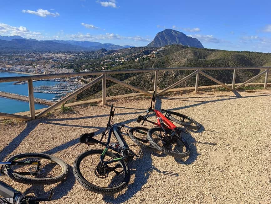 Dénia: Electric Mountain Bike Tour around Montgó - Jesús Pobre into Jávea/Xàbia: the break that keeps energy high