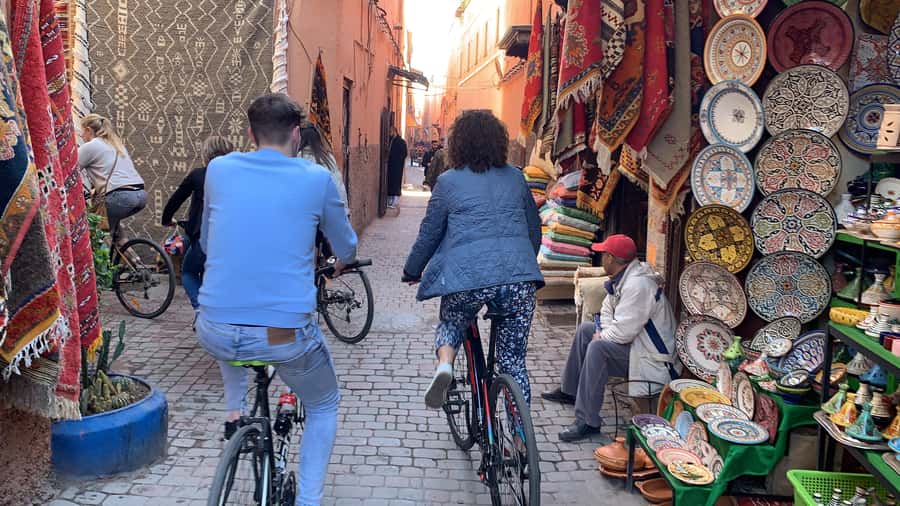 Dutch Bike Tour in Marrakech with Local Guide - How the ride connects the medina to newer neighborhoods