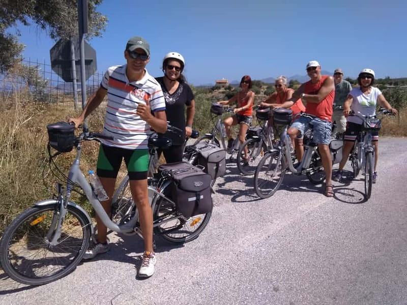 e-Bike Cycling Tour to Arkadi Monastery with Lunch included - Riding toward Adele and finishing with the downhill feel