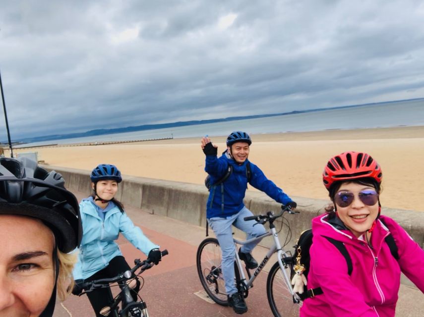 Edinburgh: Cycle Tour to the Coast (family friendly) - Bikes, Helmets, and the E-Bike Option That Saves the Day