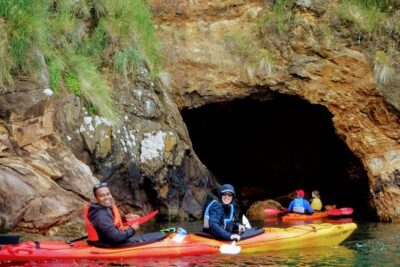 Electric Mountain Bike & Sea Kayak Tour in Akaroa - The Crater views: the part you’ll keep replaying