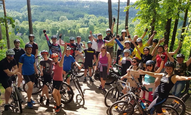 Explore Pavilniai Regional Park on a Mountain Bike - From West Express to the cathedral view, in minutes