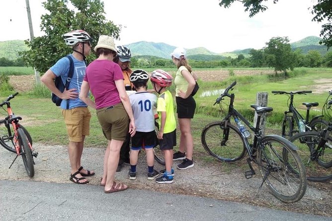 Full Day Cycling tour to Sukhothai Historical Park - The countryside ride: rice paddies, a factory stop, and Kao Laung views