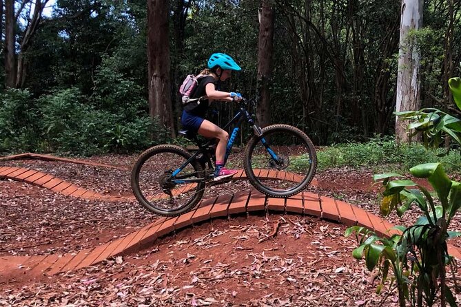 Fun Mountain Bike riding on trails in Maui Hawaii! - Olinda starts you in the right kind of Maui