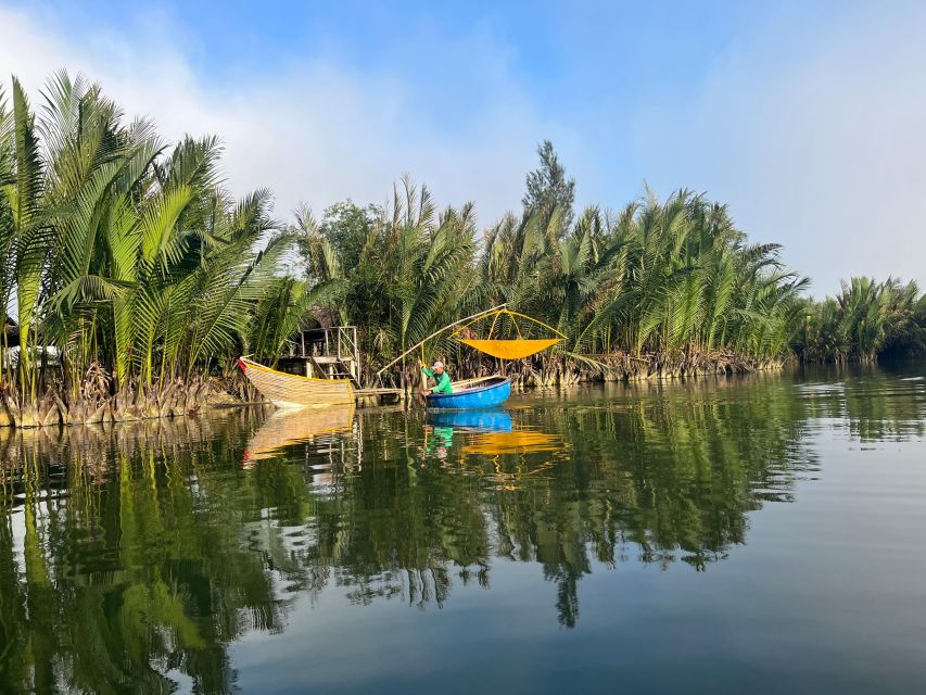 Funny day cycling, Buffalo riding and Basket boat - Cam Thanh’s coconut forest and the basket boat for crabs