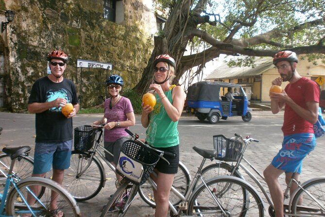 Galle Fort and City Cycling Tour - Choice of E-Bike or Manual - Snacks, refreshment breaks, and local flavors you can actually use
