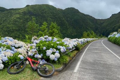 Guided Electric Mountain Bike in Sete Cidades - Stop 1: Caldeira das Sete Cidades—where the tour sets the tone