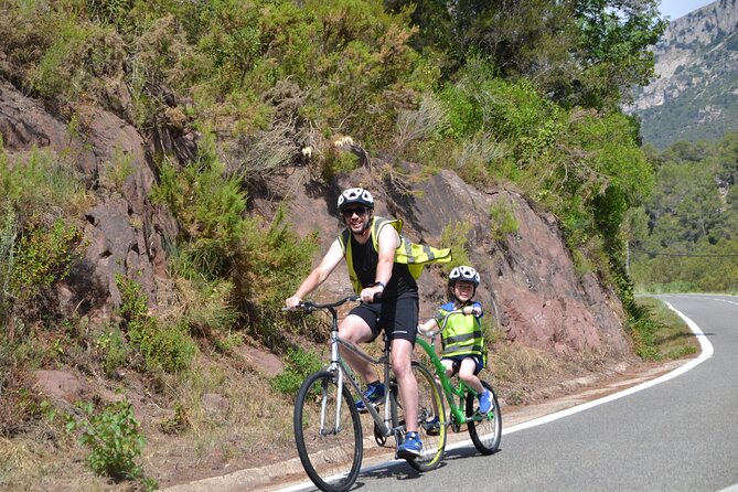 Half Day Cycling Tour from Salou - Serra de Montsant Natural Park: the minibus climb that does the heavy lifting
