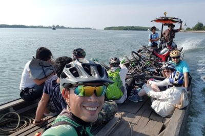 Half day Koh Klang culture cycling - The main event: three hours of flat riding to Ko Klang