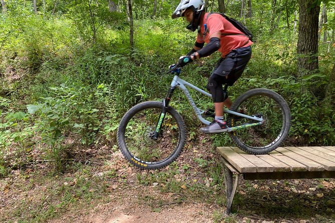 Half-Day Private Guided Mountain Bike Tour in Bentonville - Slaughter Pen in Bentonville: the half-day sweet spot