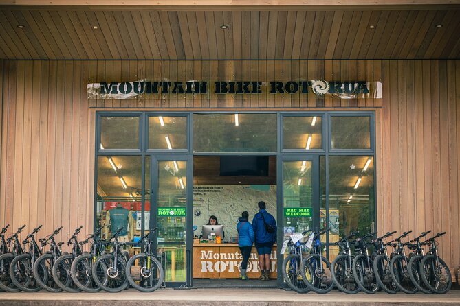 Half-Day Self-Guided Mountain Bike Journey through Whakarewarewa Redwood Forest - Getting your bike and helmet: what the staff actually do for you
