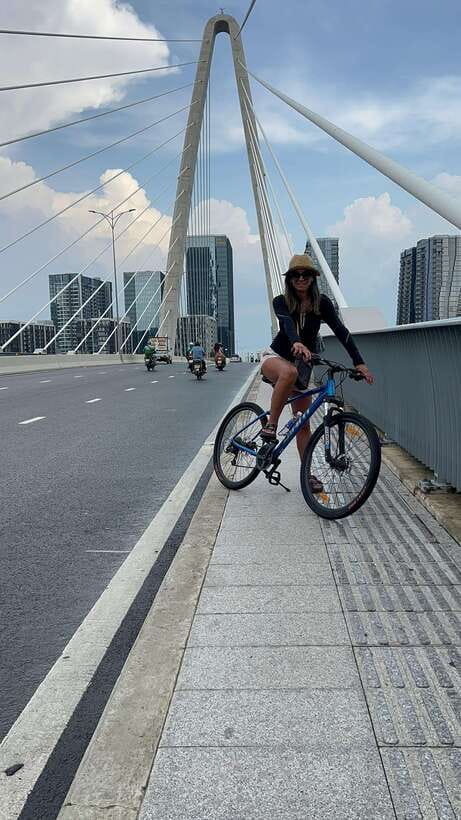 Ho Chi Minh City Sightseeing Cycling Private Tour By Bicycle - Nguyễn Hue Walking Street and the Pink Church
