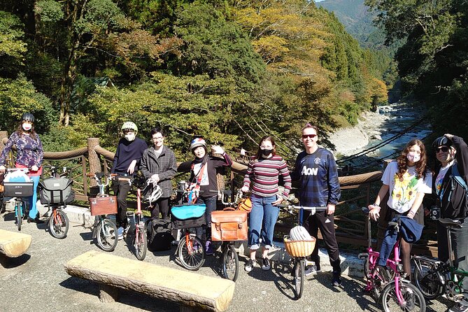 Iya Valley BROMPTON Slow Cycling Tour - Stop 1: Iya Kazura Bridge and the Thrill of Plant Craft