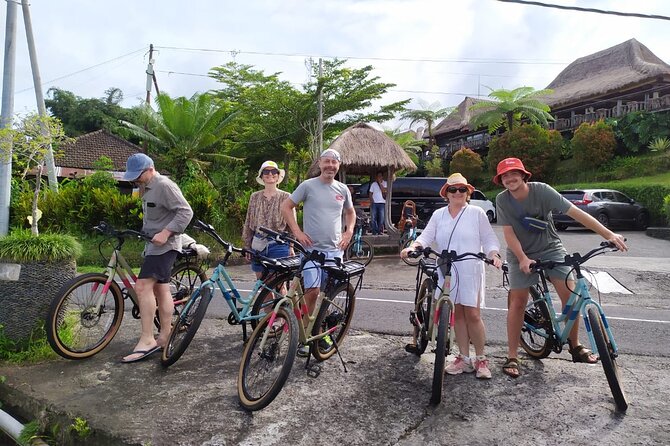 Jatiluwih E-bikes Tour Cycling Group - Stop 1: Jatiluwih Green Land and the Irrigation System Lesson