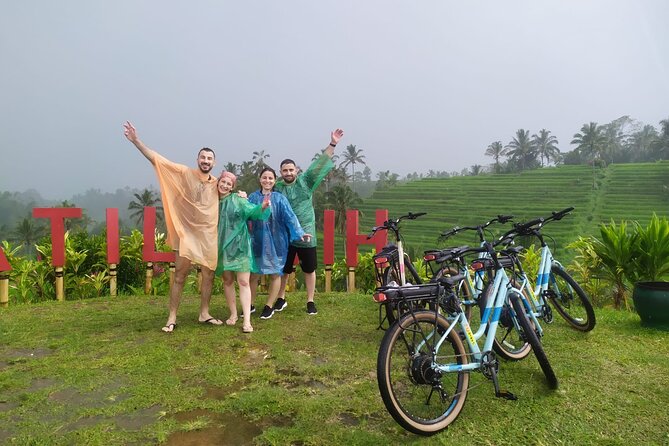 Jatiluwih E-bikes Tour Cycling Group - After the Temple: Iron Necklace Temple, Then Lunch at Gong Jatiluwih