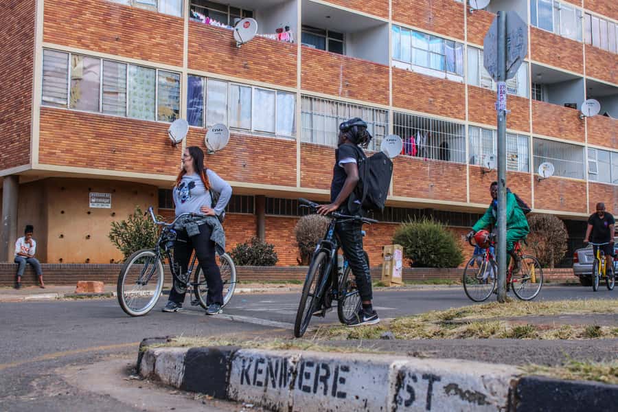 Johannesburg: Inner City Guided Cycling Tour - Ellis Park Stadium: why this landmark adds scale