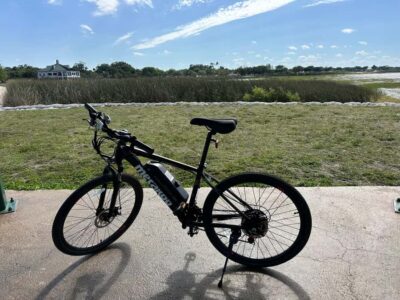 Kissimmee: 4-Hour All Electric Mountain Bike Lakefront Tour - Start point setup near Partin Settlement Road and East Lakeshore Blvd.