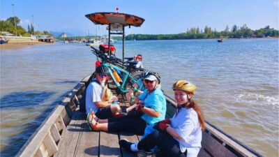 Krabi: Half-Day Koh Klang Culture Cycling Tour with Transfer - Long-tail boat to the island: the calm start on the river