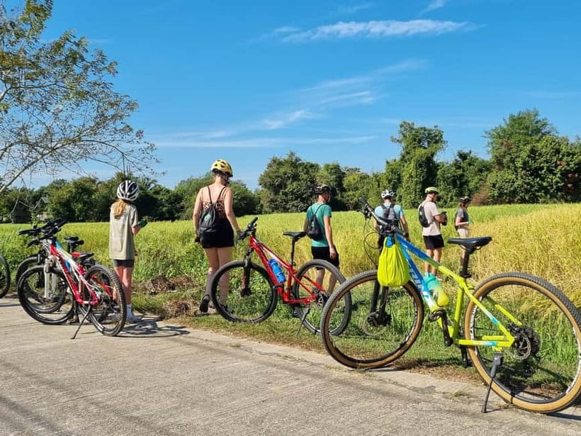 Krabi: Half-Day Koh Klang Culture Cycling Tour with Transfer - The farmer’s community visit: rice milling, poultry farms, organic veggies, and crafts
