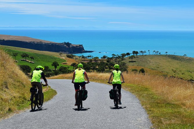 Lava Loop- Guided electric mountain bike tour in Akaroa - How long is the Lava Loop, and what pace feels right?