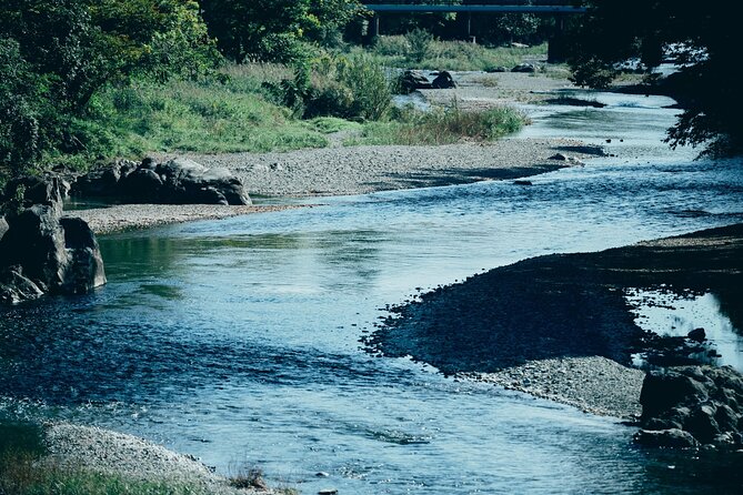 Little Adventure with Cycling in Tokyo No. 1 Crystal Clear River - Kurochaya: Scenic Bridges, Gardens, and Valley Cafe Views
