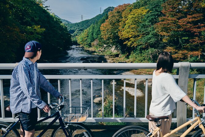 Little Adventure with Cycling in Tokyo No. 1 Crystal Clear River - Akigawa Valley Lunch and the River Trek to a Waterfall