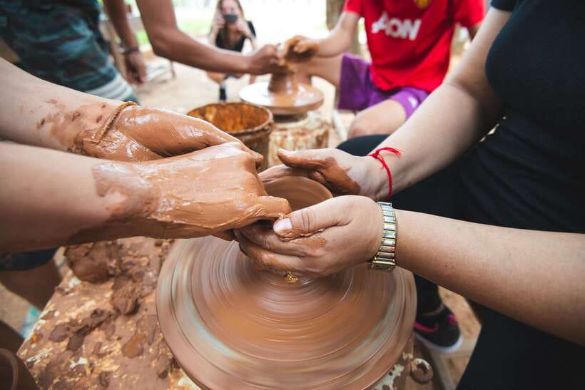 Luang Prabang: Pottery Workshop & Wat Chomphet cycling Tour - The Mekong Ferry + Chomphet District: Why the route matters